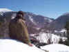 Holly on Bald Peak with Franconia Notch.jpg (217947 bytes)