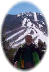 Paul on Bald Peak with Cannon Ski Area.jpg (135663 bytes)